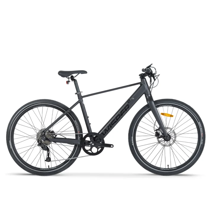 Rückenwind City Crossbar Electric Bike Black 375