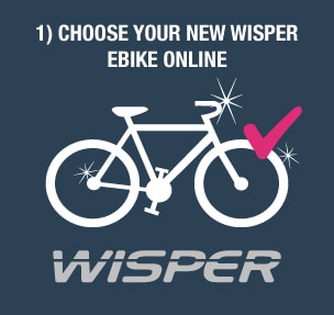 Choose your new Wisper Ebike Online