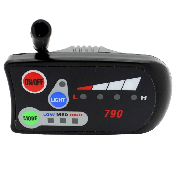 Wisper 790 Lcd Black 5 Pin Male Round Plug