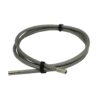 SILVER BRAIDED BRAKE CABLE SHEAF (FOR CLASSICS)