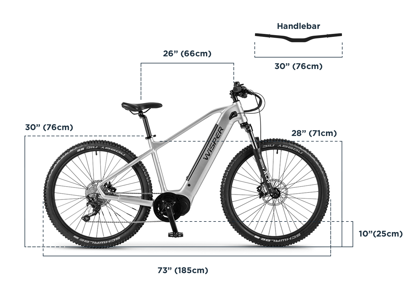 Wisper M9 Dimensions