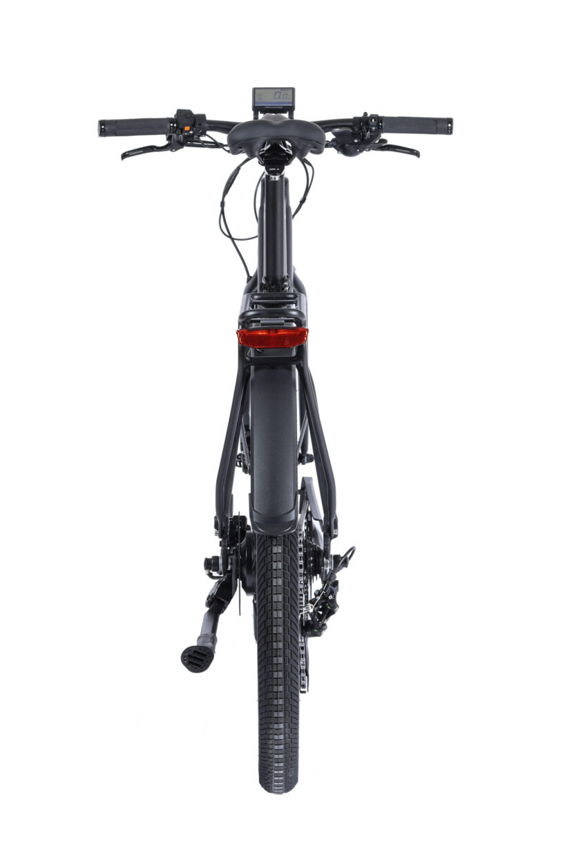 Back view of Black Tailwind Comfort Low Crossbar - Wisper Electric Bicycles