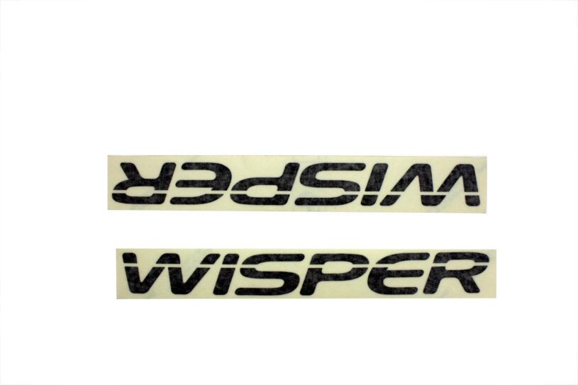 Wisper Frame Decals New