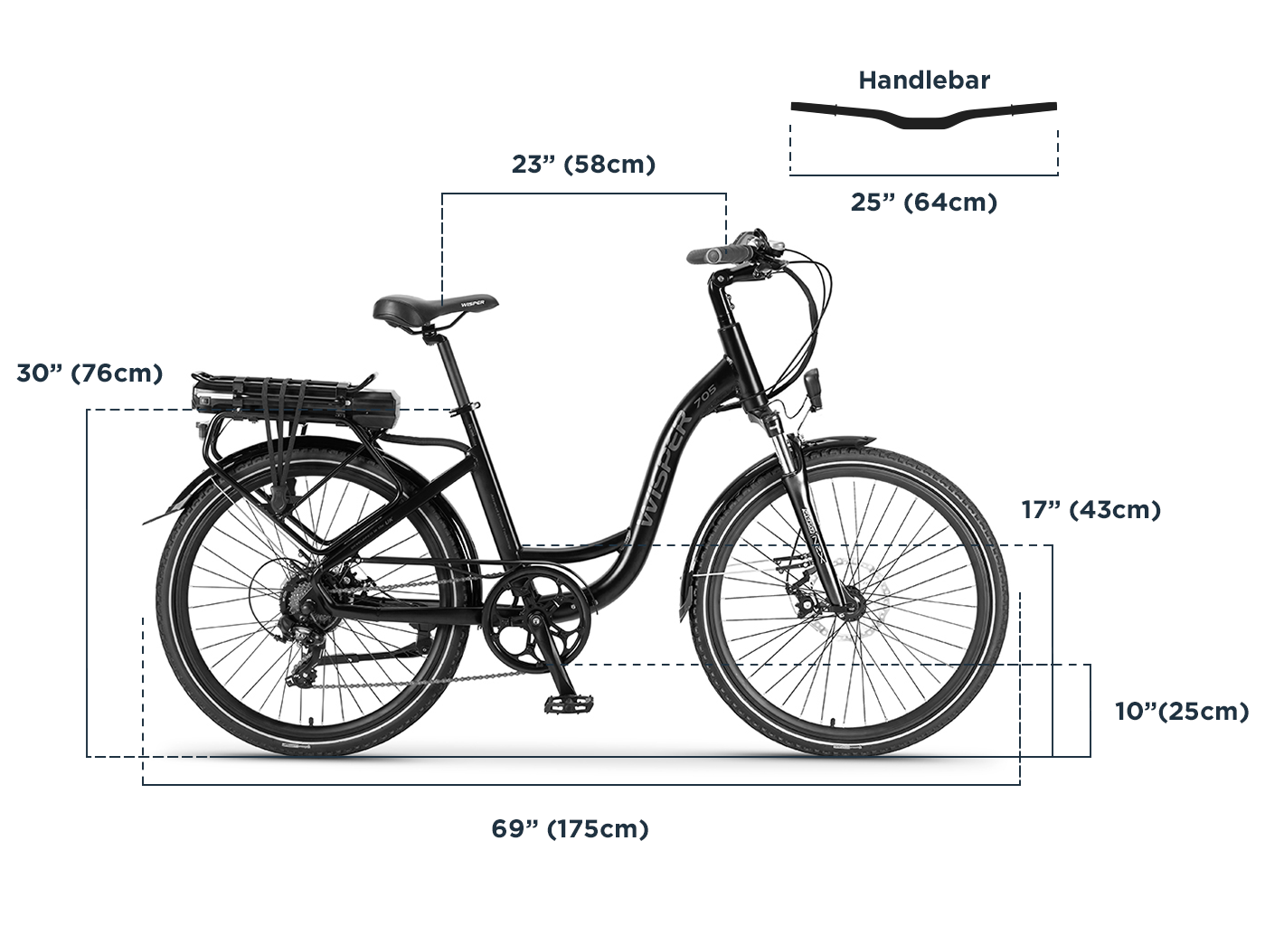 Wisper electric bike store spares