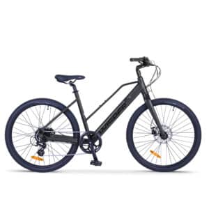 Tailwind City Low Crossbar E-Bike - Black, 360Wh