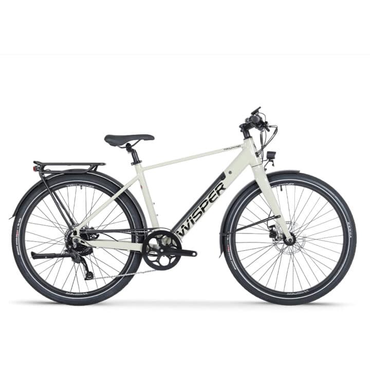 Tailwind Comfort Crossbar E-Bike - White