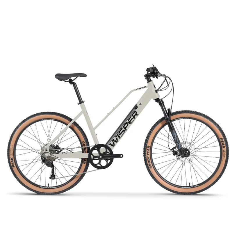Trail Low Crossbar White Wisper Bike