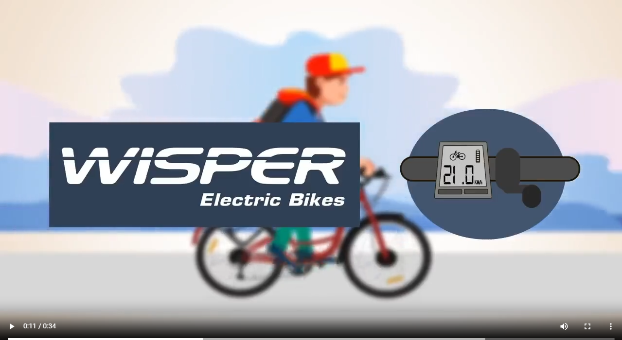 Wisper 806 Folding Electric Bike