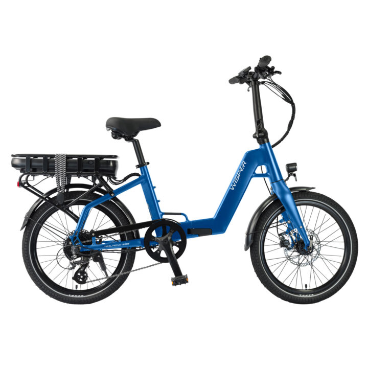 Tailwind 806 Folding Electric Bike - Blue