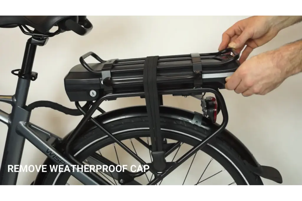 Remove weatherproof cap