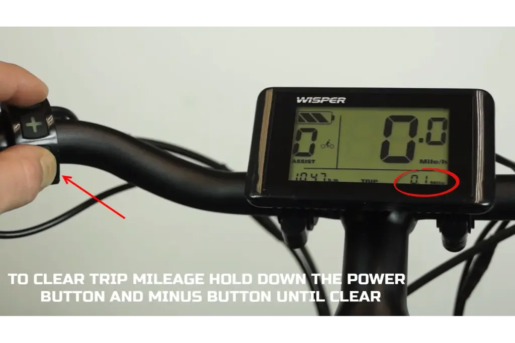 Wisper Torque LCD - Clear Mileage