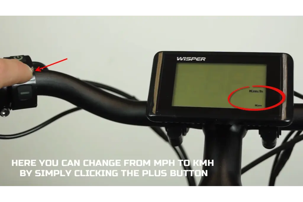 Wisper Torque LCD - MPH to KMH