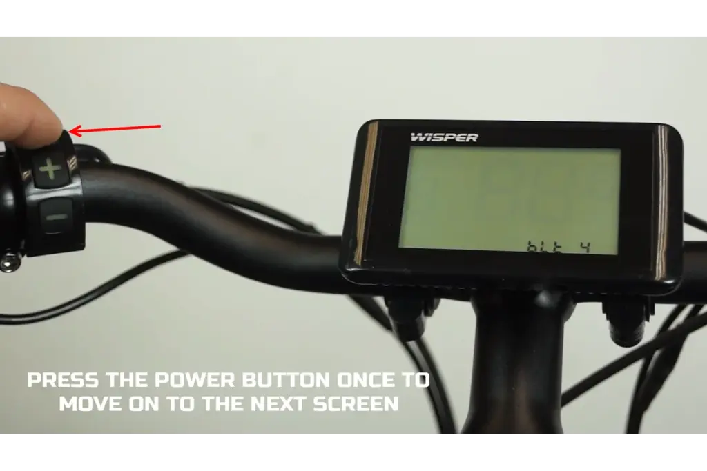 Wisper Torque LCD - Next Screen