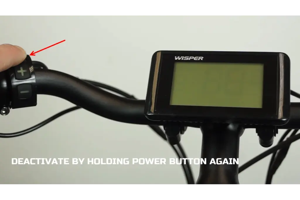 Wisper Torque LCD - Turn Off