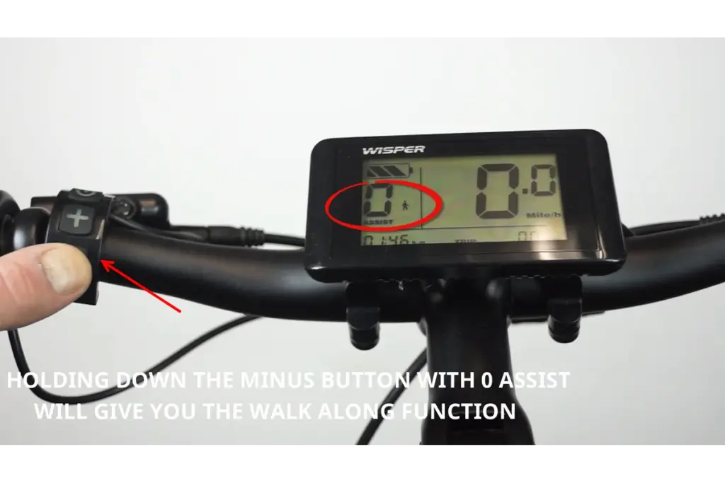 Wisper Torque LCD - Walk Function